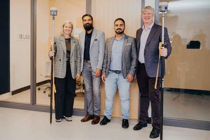 University of Calgary, Trimble Tech Lab – Cansel team